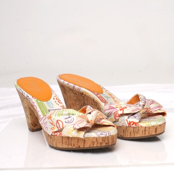 Coach Karen Graffiti Poppy Pop Size 7B NWOT - Picture 5 of 5